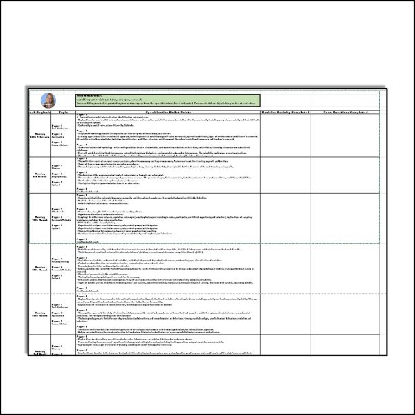 Exam Revision Planner 2026